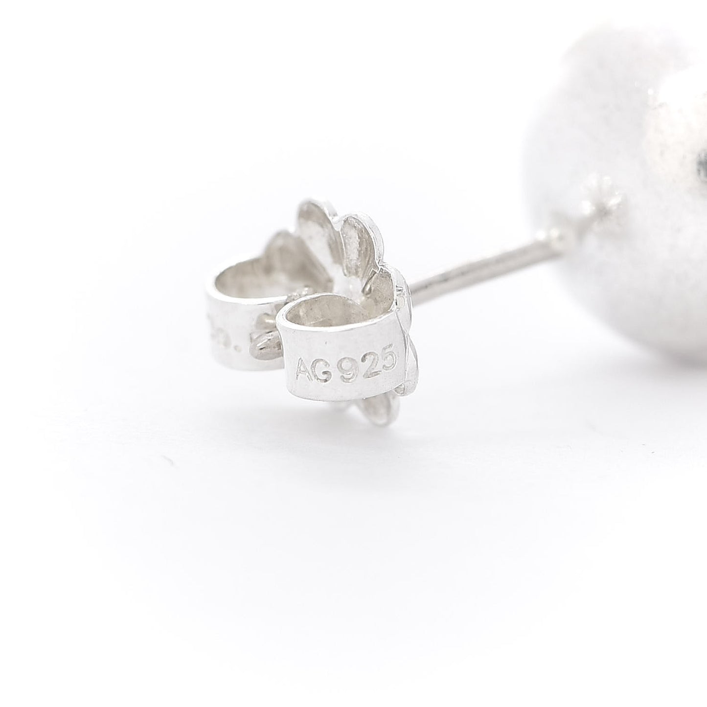 Sterling Silver 10mm HardWear Ball Earrings