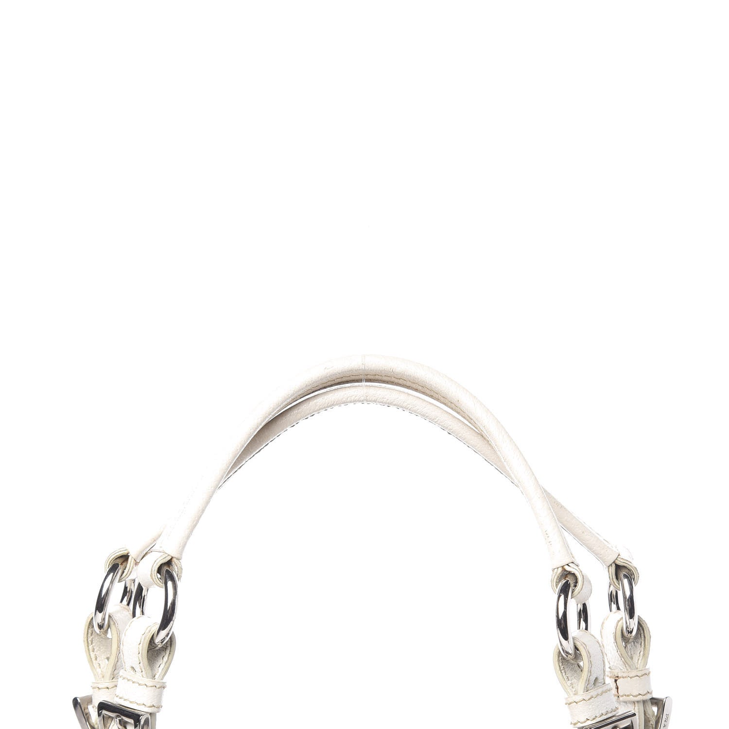 Prada Canvas Calfskin Shoulder Bag 14 of 17