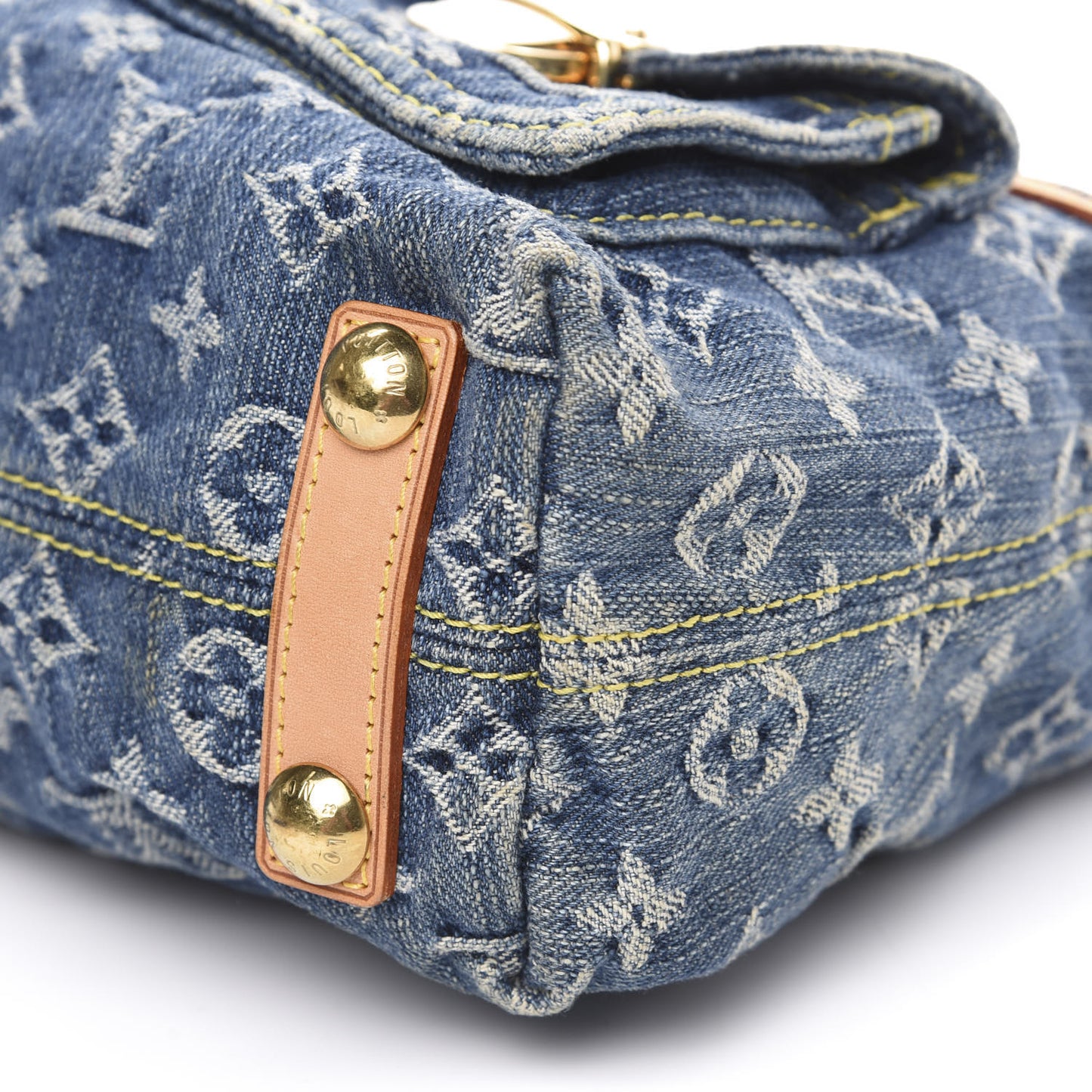 Monogram Denim Baggy PM Blue