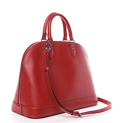 Louis Vuitton Epi Alma MM Carmine 2 of 12