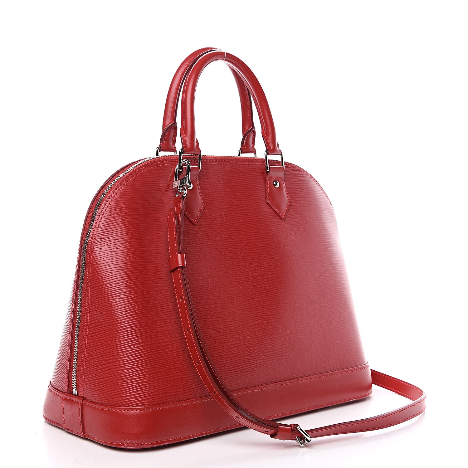 Louis Vuitton Epi Alma MM Carmine 2 of 12