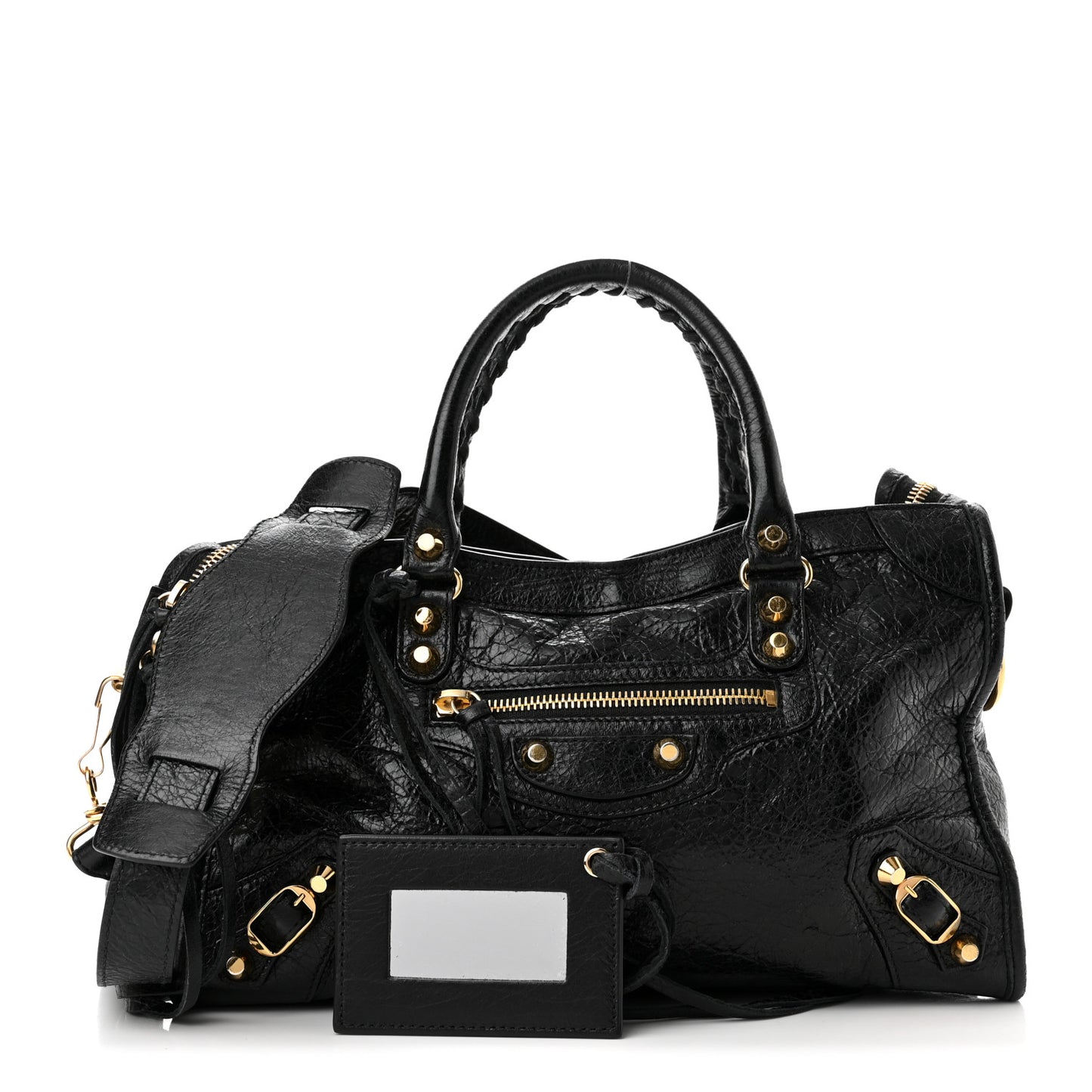 Agneau Classic Gold Hardware S City Black