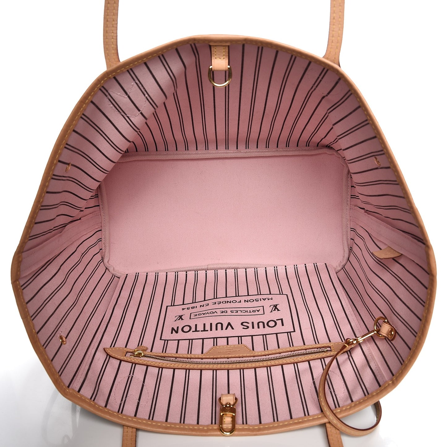 Monogram Neo Neverfull MM Rose Ballerine