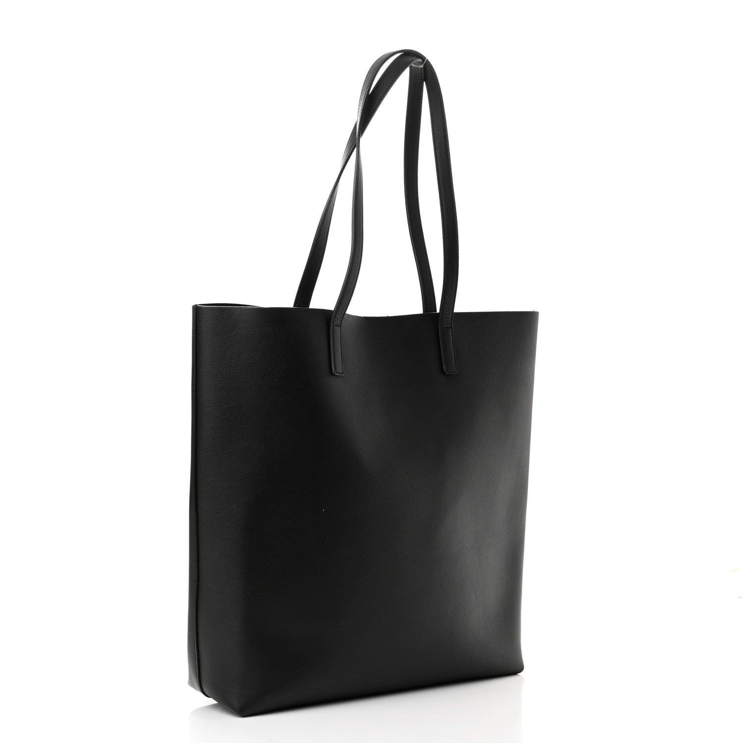 Saint Laurent Calfskin Toy Shopping Tote Black 4 of 10