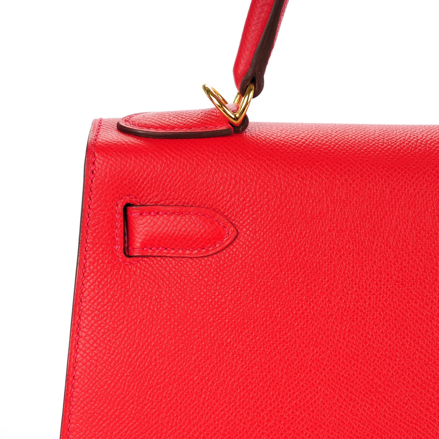 Hermes Epsom Kelly Sellier 28 Rouge Casaque 13 of 24