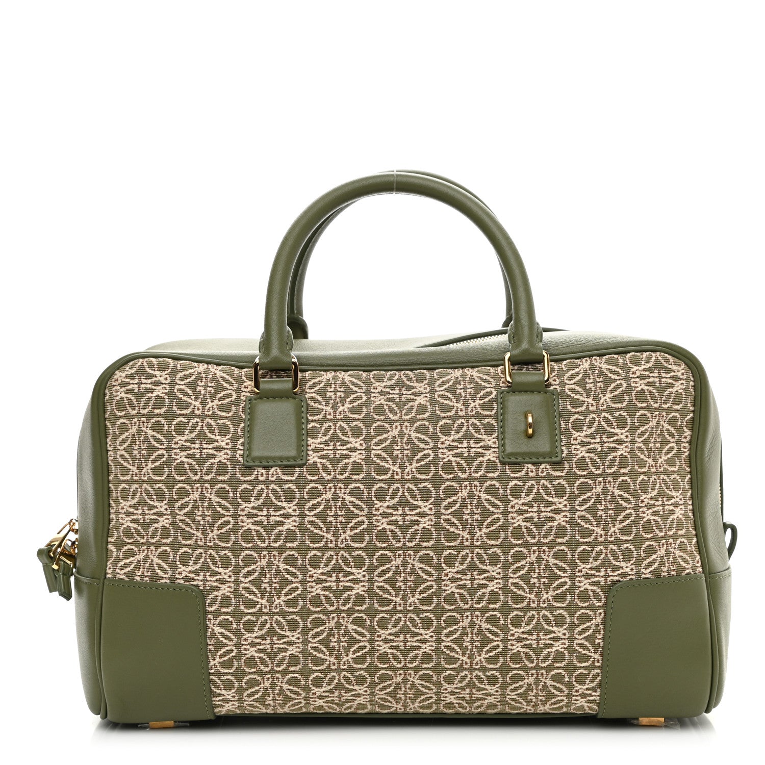 Loewe Jacquard Anagram Calfskin Amazona 28 Avocado Green 1 of 8