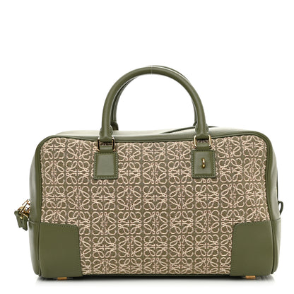 Loewe Jacquard Anagram Calfskin Amazona 28 Avocado Green 1 of 8