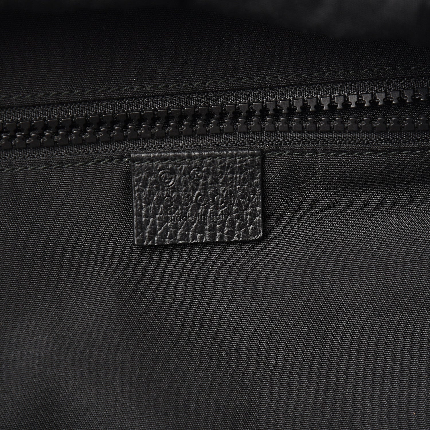 Gucci Nylon Monogram Slim Backpack Black 5 of 9