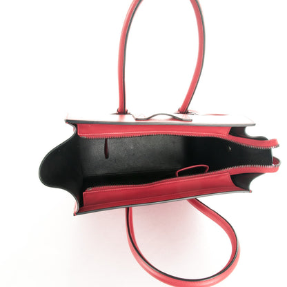 Celine Palmelato Micro Luggage Red 5 of 8