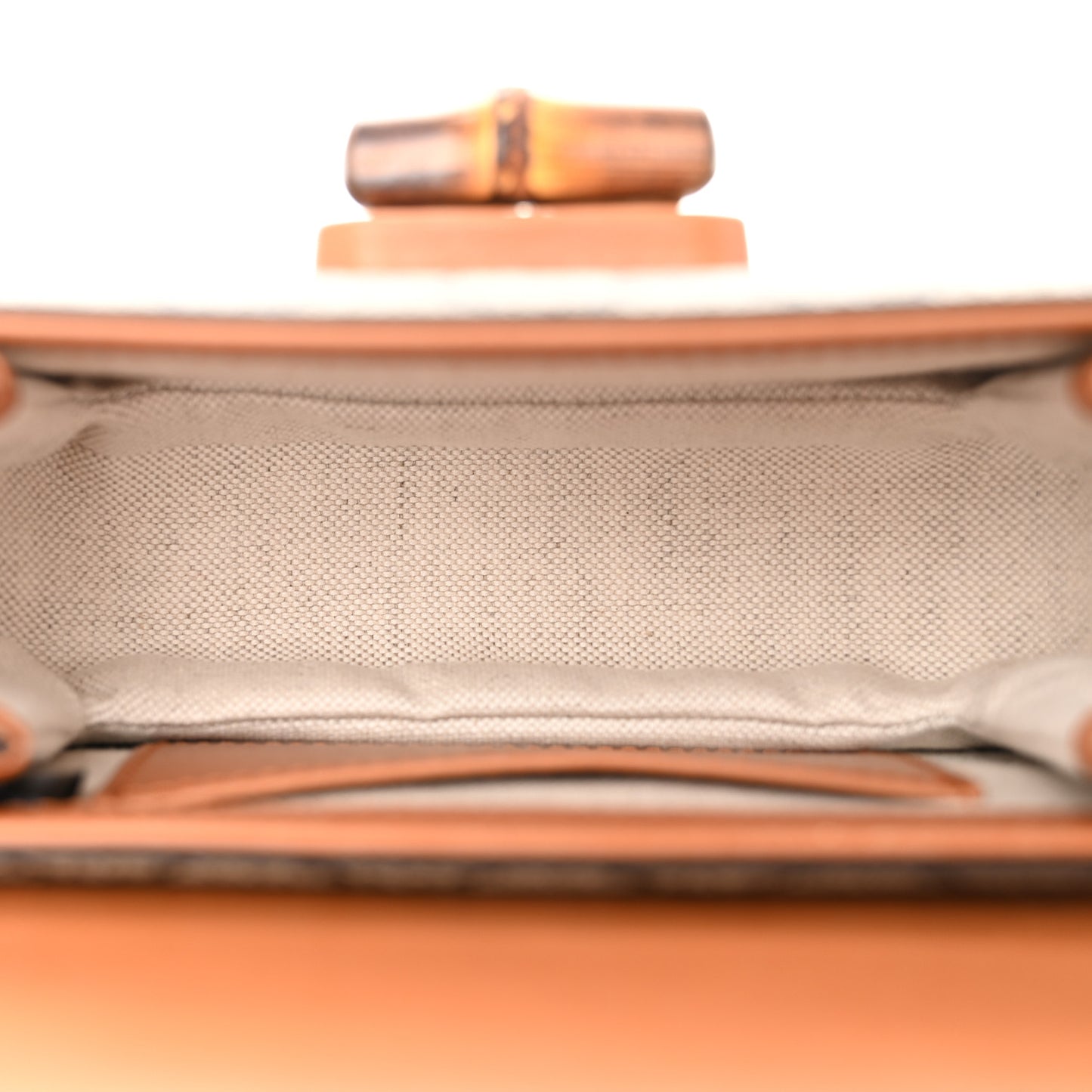 GG Supreme Monogram Web Bamboo Mini 1947 Belt Bag 85 34 Beige