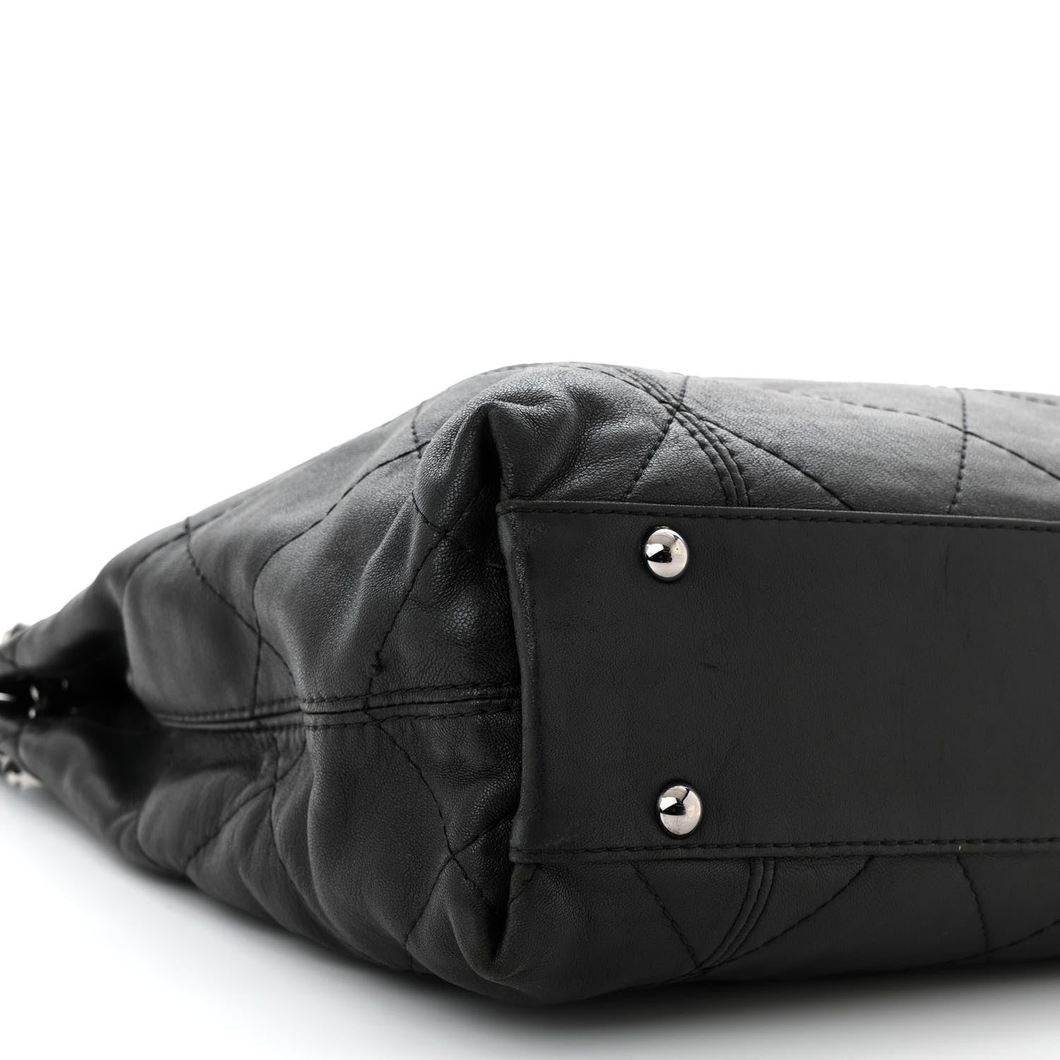 Chanel Lambskin Quilted Small Soft Touch Shoulder Bag Black 9 of 13