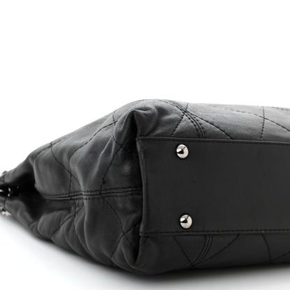 Chanel Lambskin Quilted Small Soft Touch Shoulder Bag Black 9 of 13
