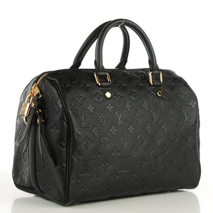 Louis Vuitton Empreinte Speedy Bandouliere 30 Black 3 of 7