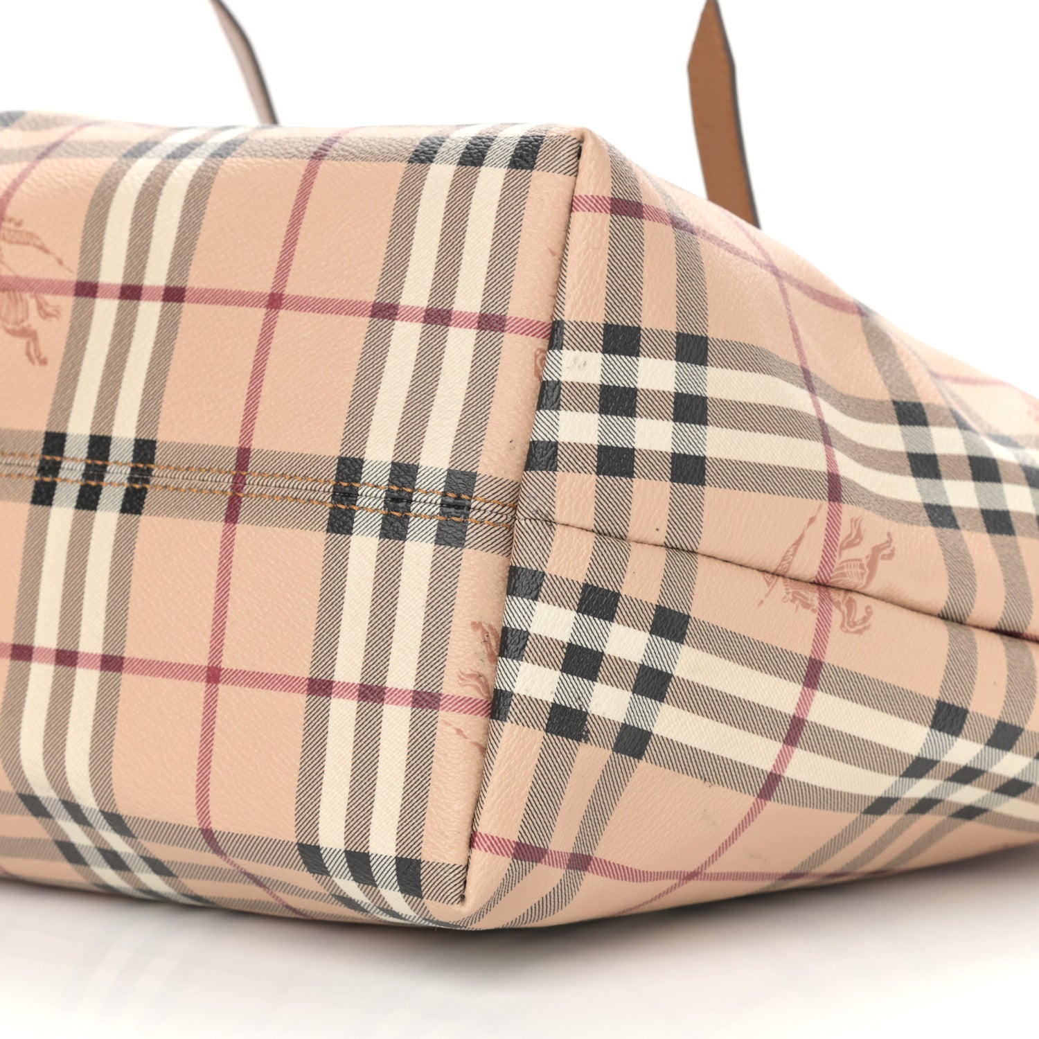Burberry Haymarket Check Medium Salisbury Tote Camel 10 of 12