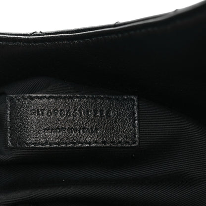 Saint Laurent Lambskin Quilted Maxi Icare Shopping Tote Black 8 of 12