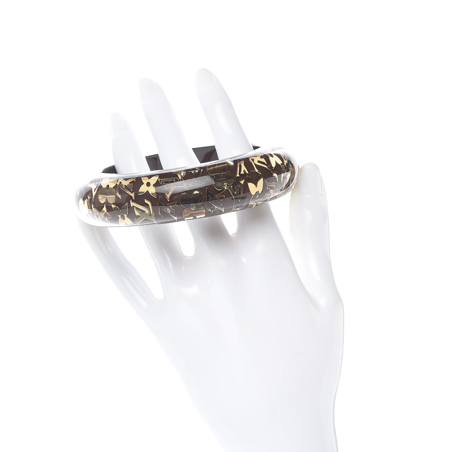 Resin Swarovski Medium Inclusion Bracelet GM Brown