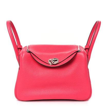 Hermes Taurillon Clemence Lindy 26 Rose Extreme 1 of 10