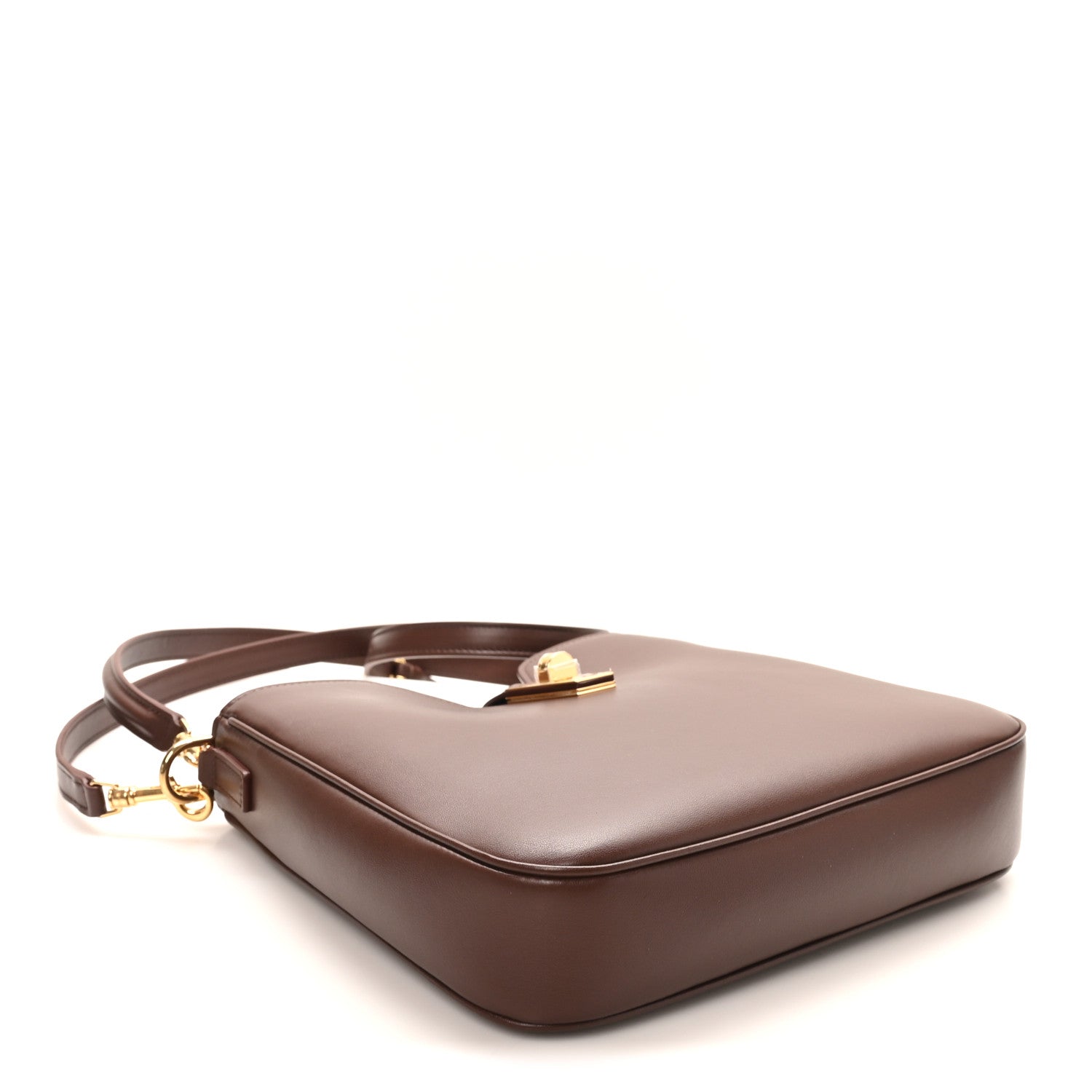 Celine Smooth Calfskin Small Camille 16 Soft Bag Chestnut 1858178