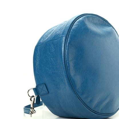 Balenciaga Agneau Arena Round Air Hobo Bleu De Prusse 6 of 9