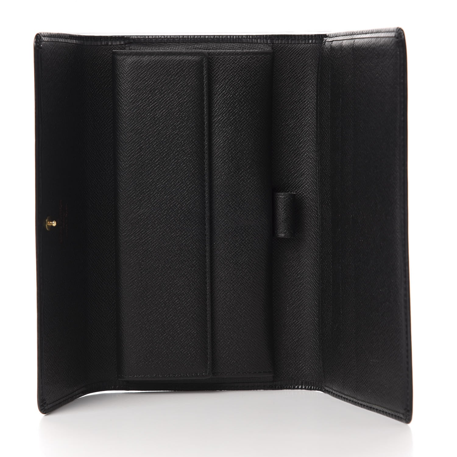 Louis Vuitton Epi Porte Tresor International Wallet Black 5 of 8