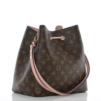 Louis Vuitton Monogram Neonoe MM Rose Poudre 3 of 6