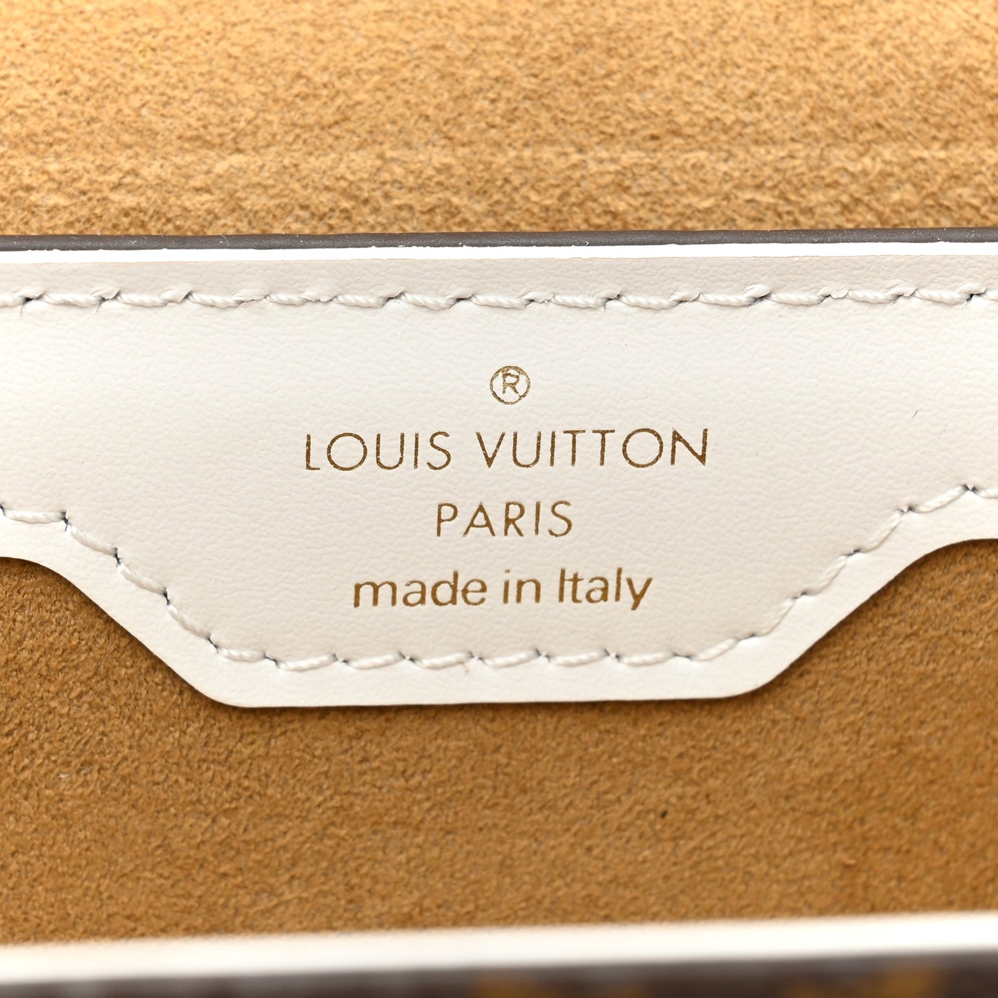 Monogram LV Match Papillon Trunk White