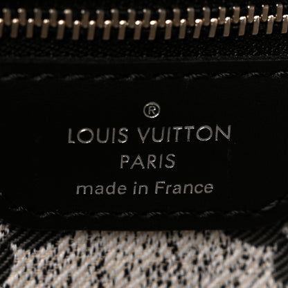 Louis Vuitton Denim Monogram Jacquard Neverfull MM Grey 7 of 10