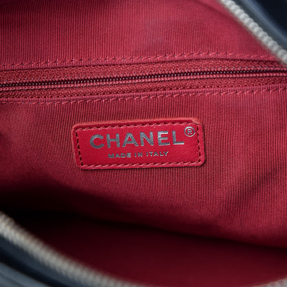 Chanel Aged Calfskin Quilted Medium Gabrielle Hobo Black 6 of 14
