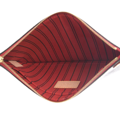 Louis Vuitton Monogram Neverfull MM GM Pochette Cherry 6 of 10