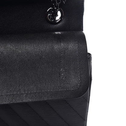 Chanel Sheepskin Chevron Quilted 2.55 Reissue 226 Flap So Black 11 of 20