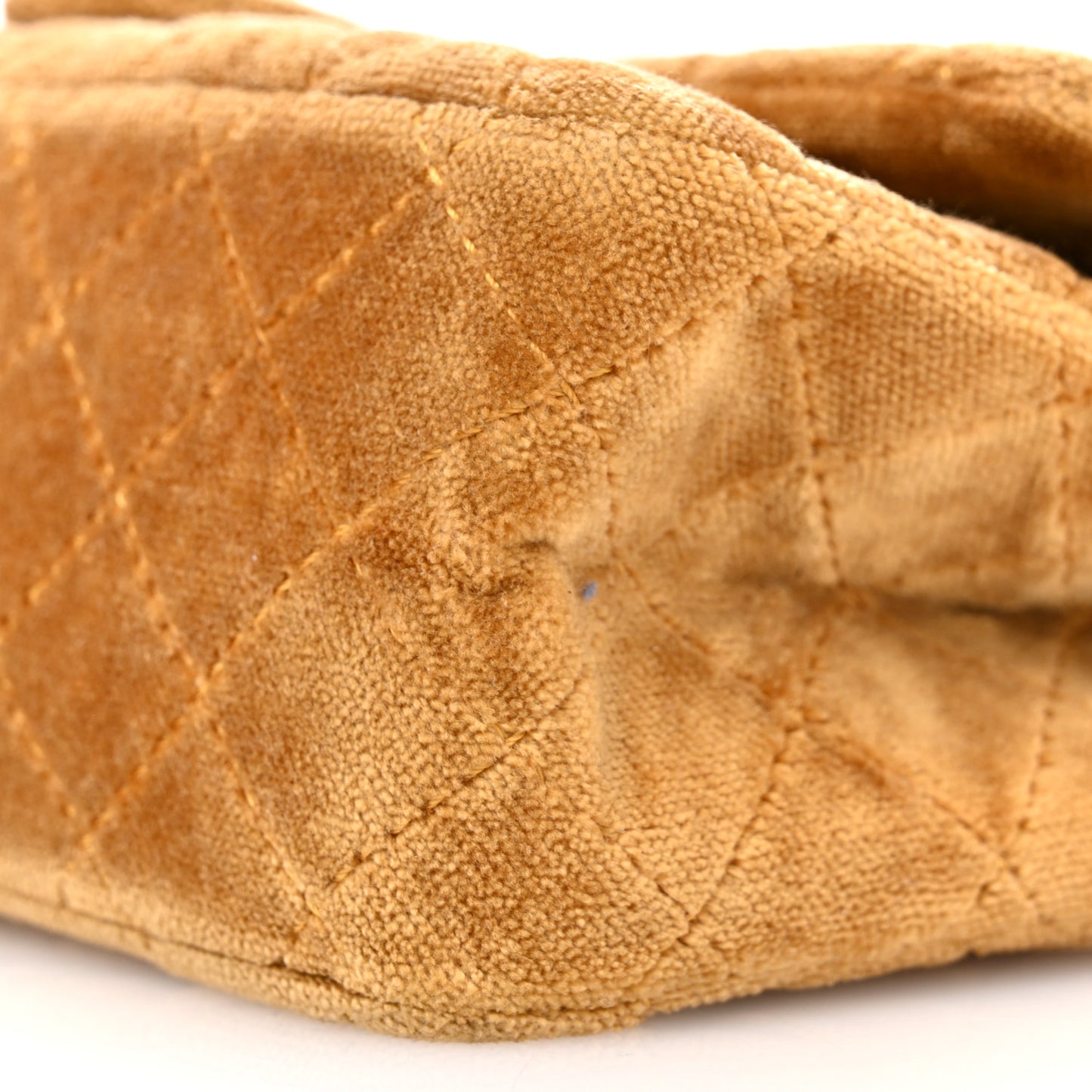 Velvet Quilted 2.55 Reissue 225 Flap Ochre