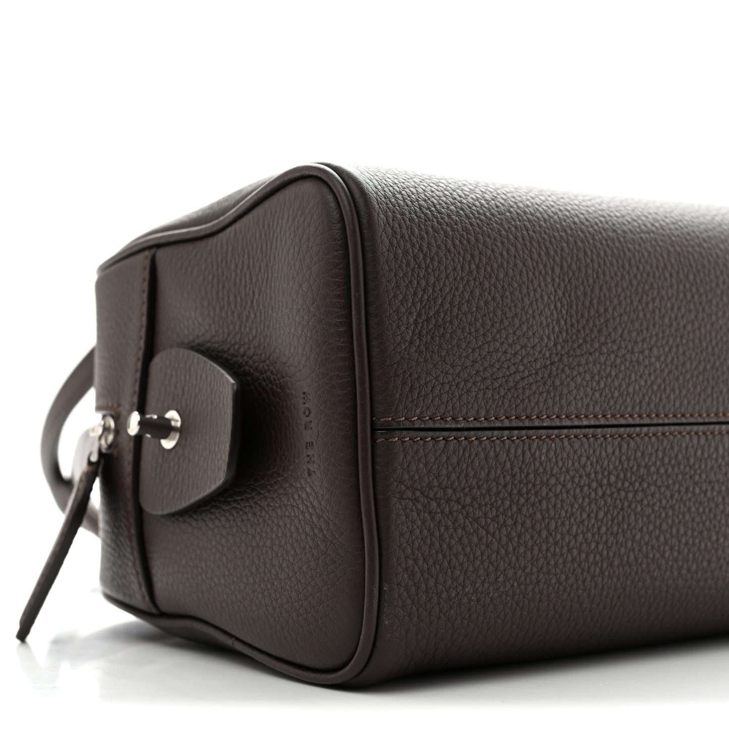 Grained Calfskin EW India Deep Brown