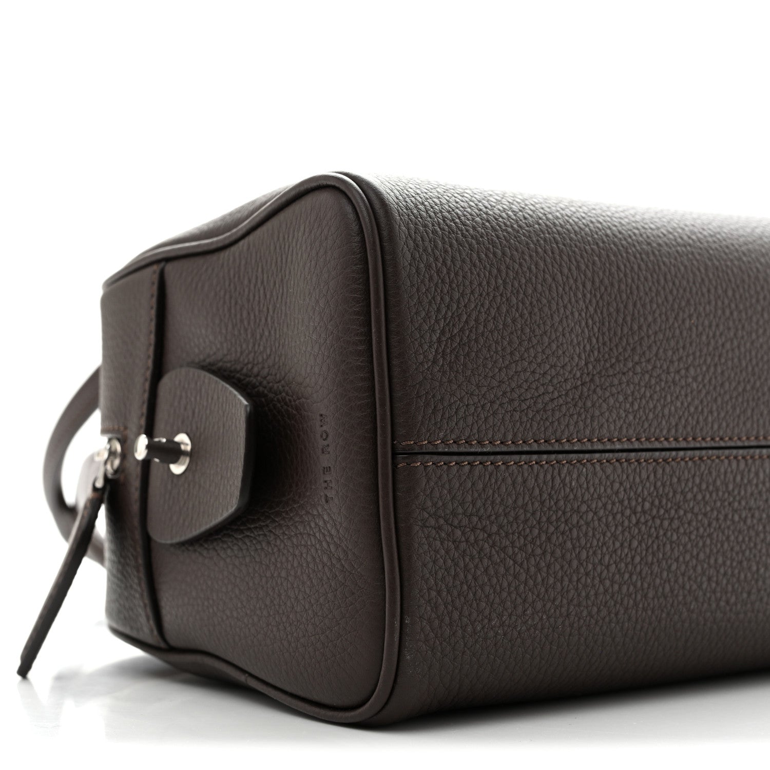 The Row Grained Calfskin EW India Deep Brown 8 of 12
