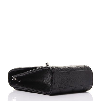 Chanel Caviar Quilted Classic Phone Holder Black 4 of 14