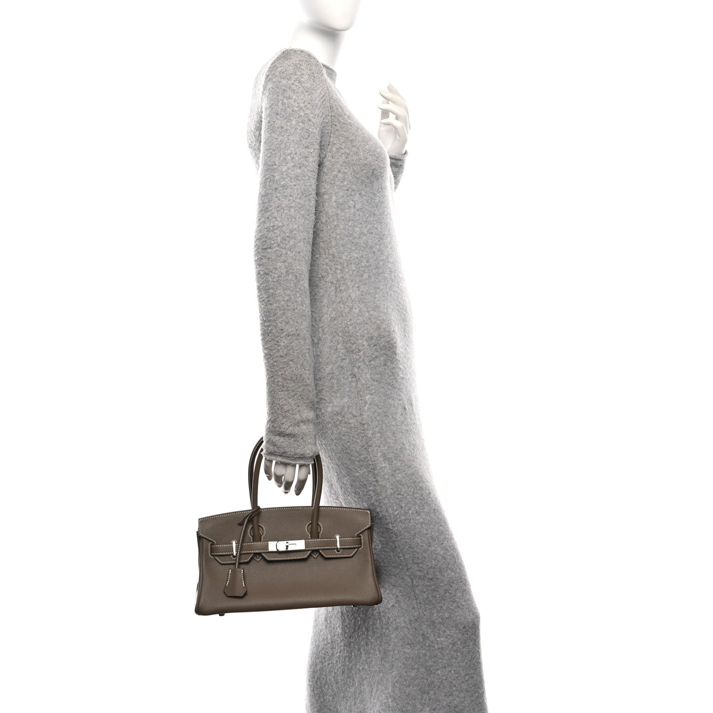 Evercolor Shoulder Birkin Light 29 Etoupe