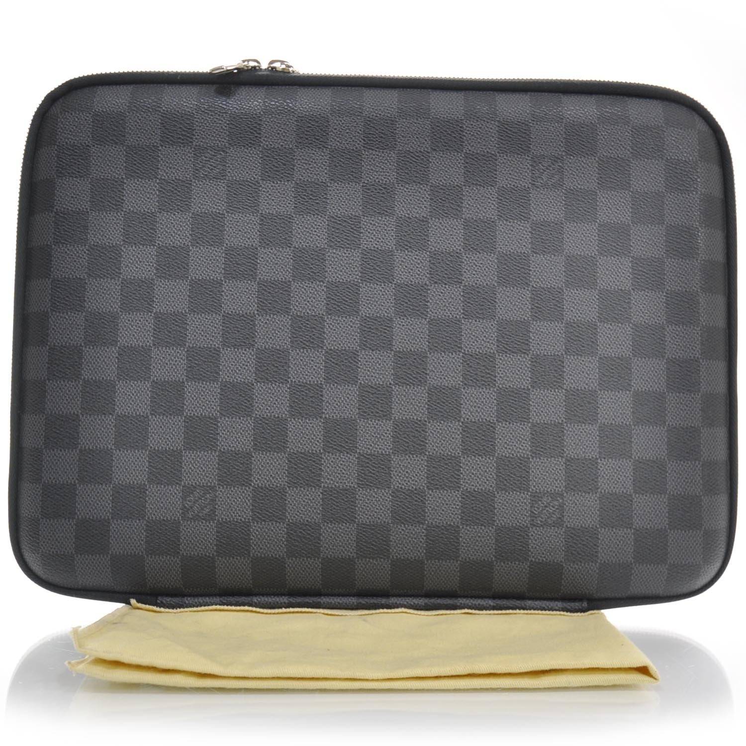 Louis Vuitton Damier Graphite 13" Laptop Sleeve Case 2 of 7