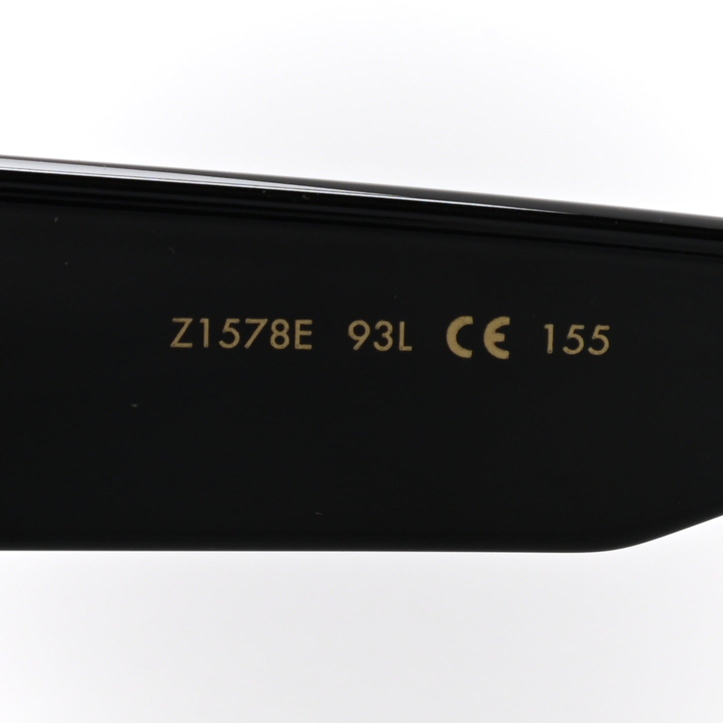 Acetate Cyclone Sunglasses Z1578E Black