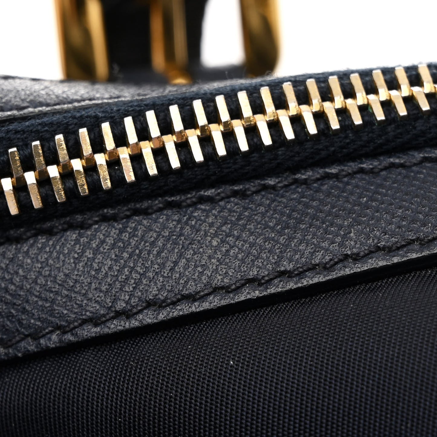 Saffiano Tessuto Nylon Logo Shopping Tote Royal Blue