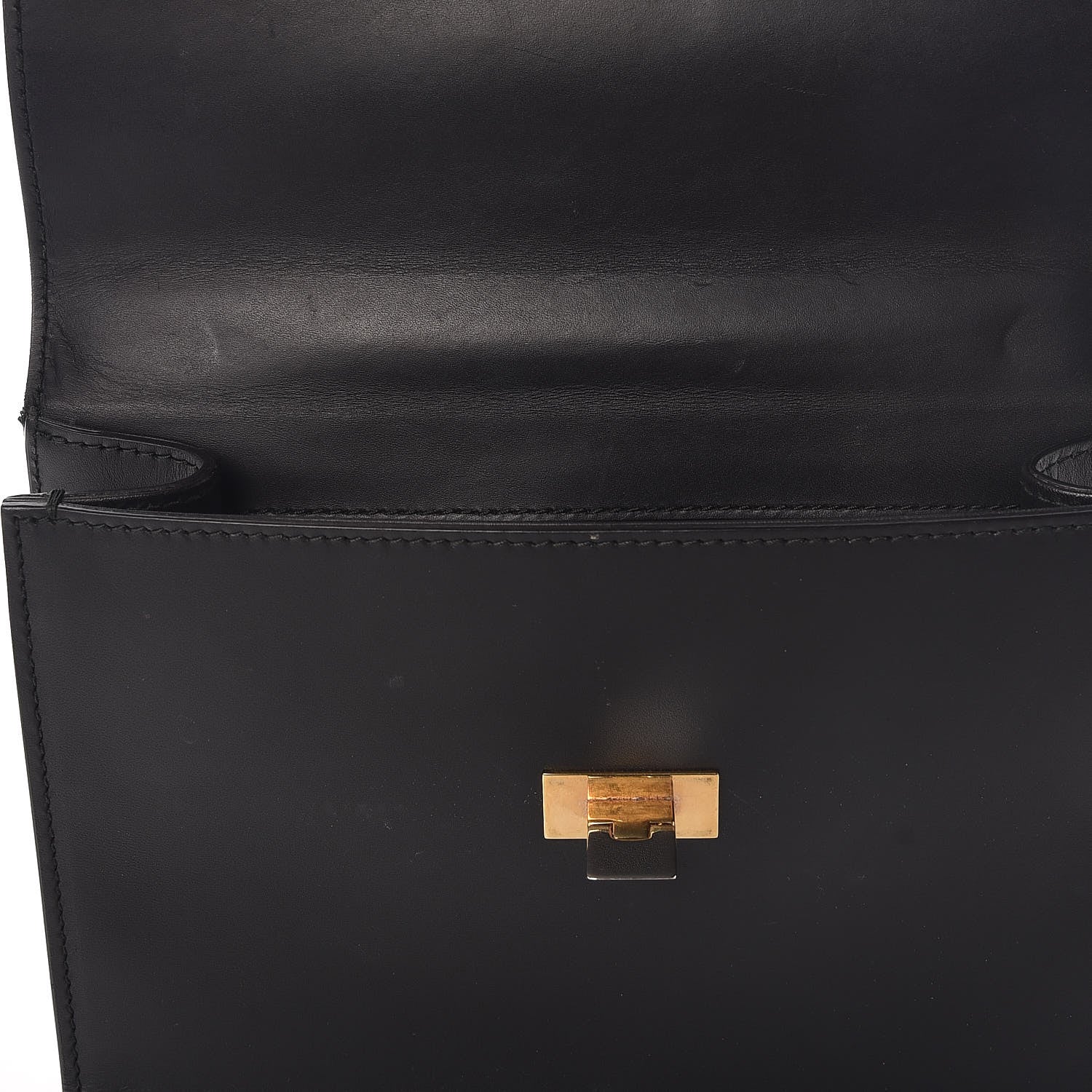 Balenciaga Smooth Calfskin Le Dix Makeup Bag Black 8 of 14