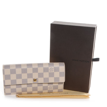 Louis Vuitton Damier Azur Sarah Wallet 5 of 8