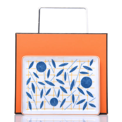 Hermes Porcelain Walk In The Garden Tray 6 of 6