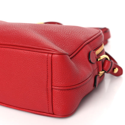Prada Vitello Phenix Camera Bag Rosso 11 of 12