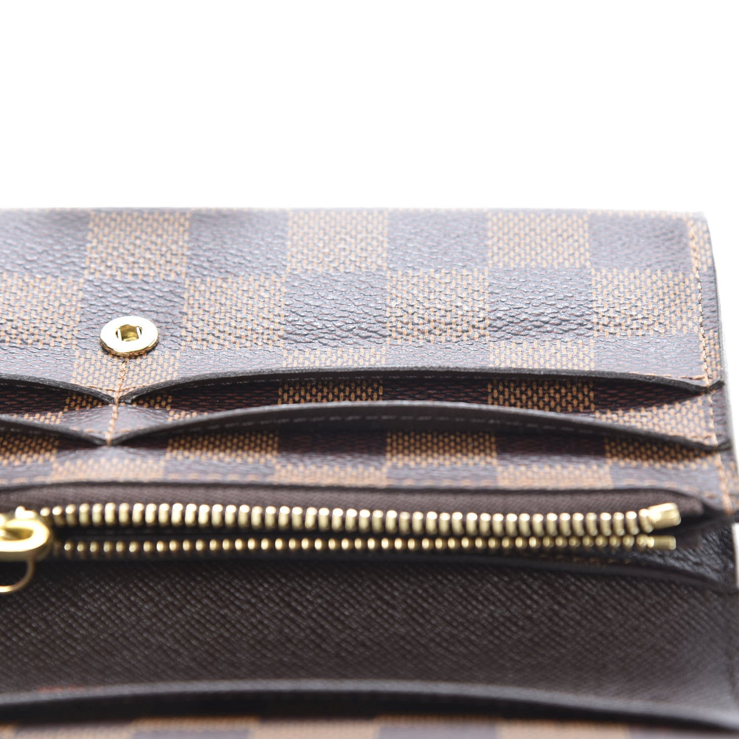 Damier Ebene Emilie Wallet