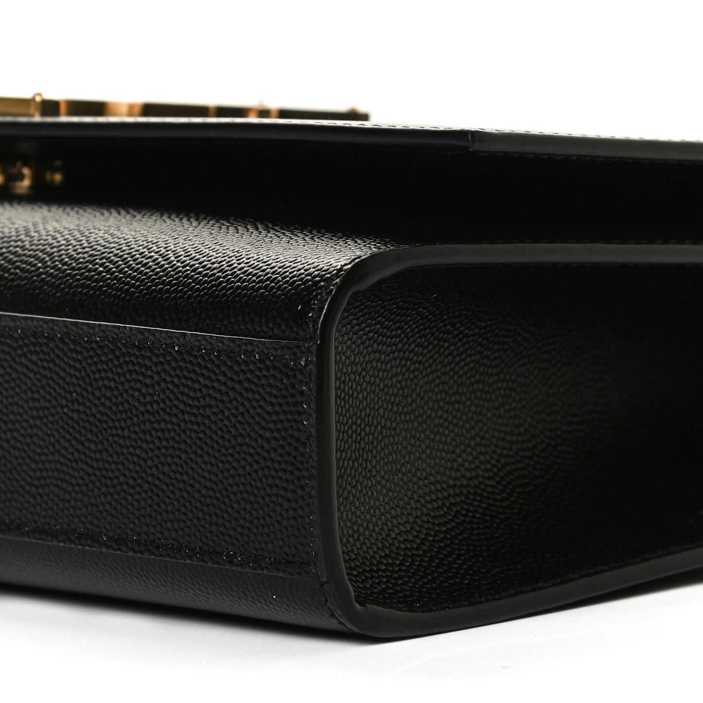 Grain De Poudre Medium Classic Monogram Kate Satchel Black