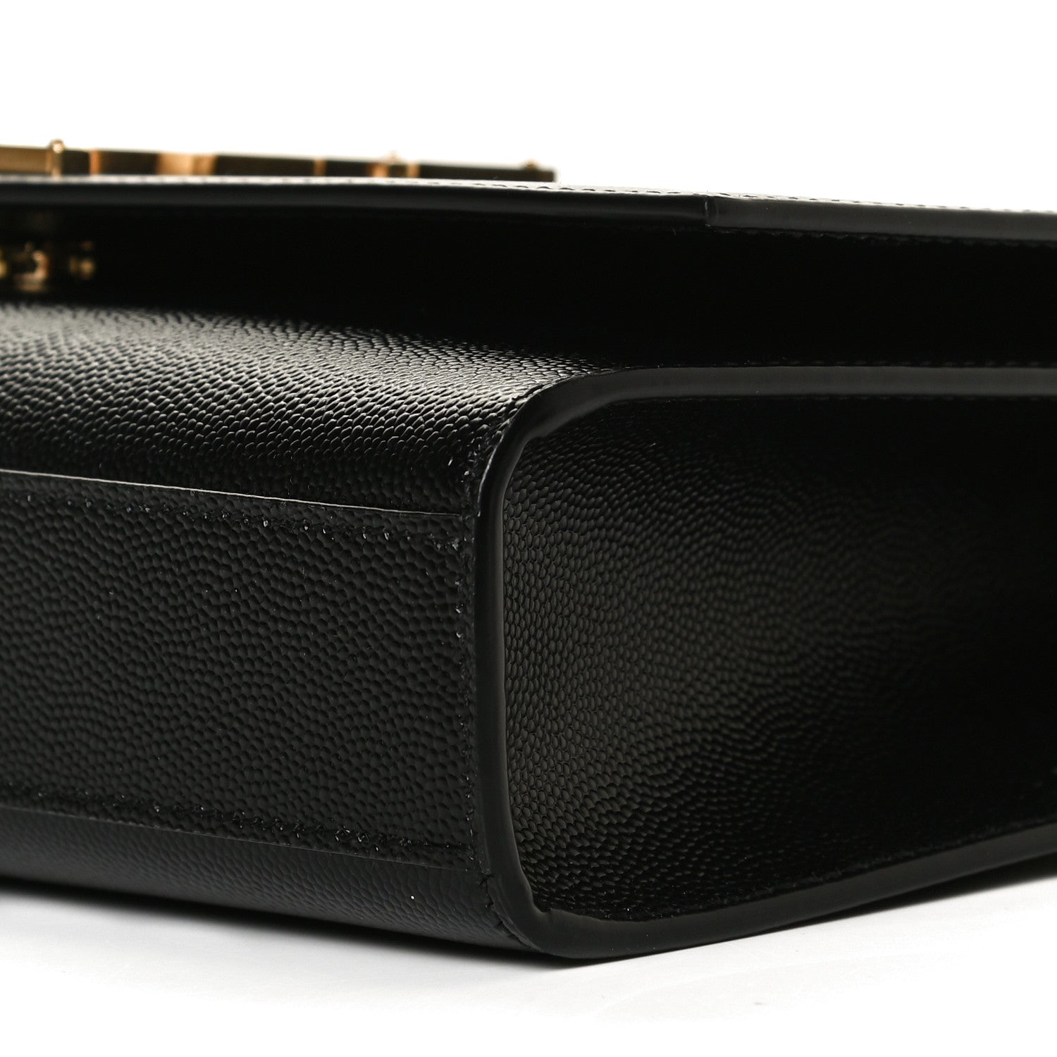 Saint Laurent Grain De Poudre Medium Classic Monogram Kate Satchel Black 9 of 11