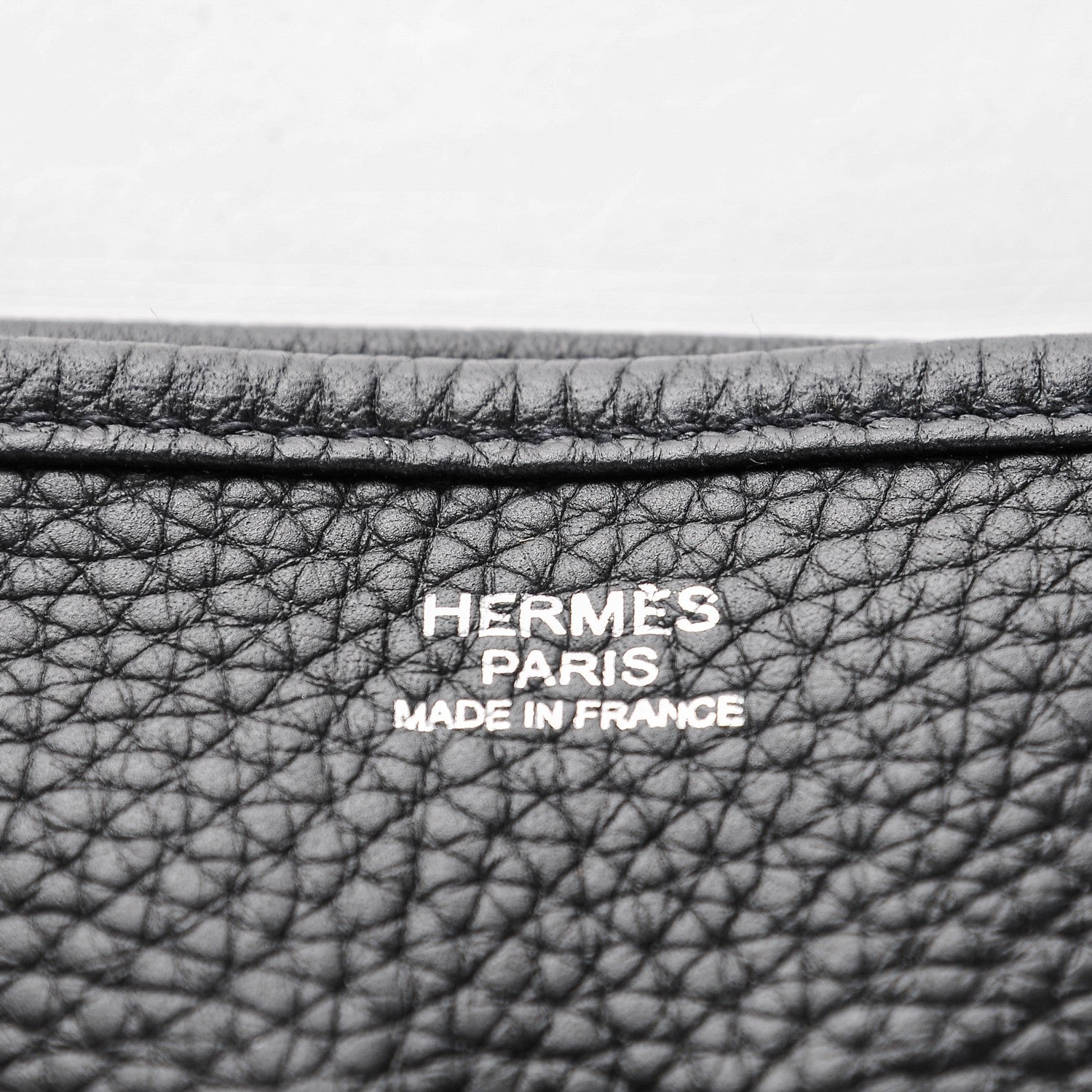 Hermes Taurillon Clemence Evelyne III PM Black 7 of 7