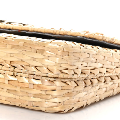 Gucci Glazed Wicker Small Cestino Shoulder Bag Natural 9 of 9