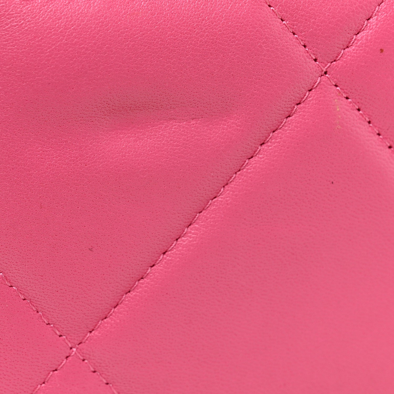 Chanel Lambskin Quilted Chanel 19 Wallet On Chain WOC Dark Pink 13 of 13