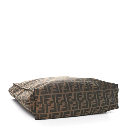 Fendi Zucca Special Shopping Tote Tobacco White 4 of 10