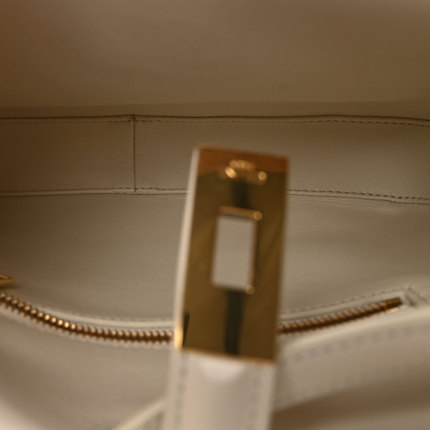 Smooth Calfskin Small Camille 16 Soft Bag Rice